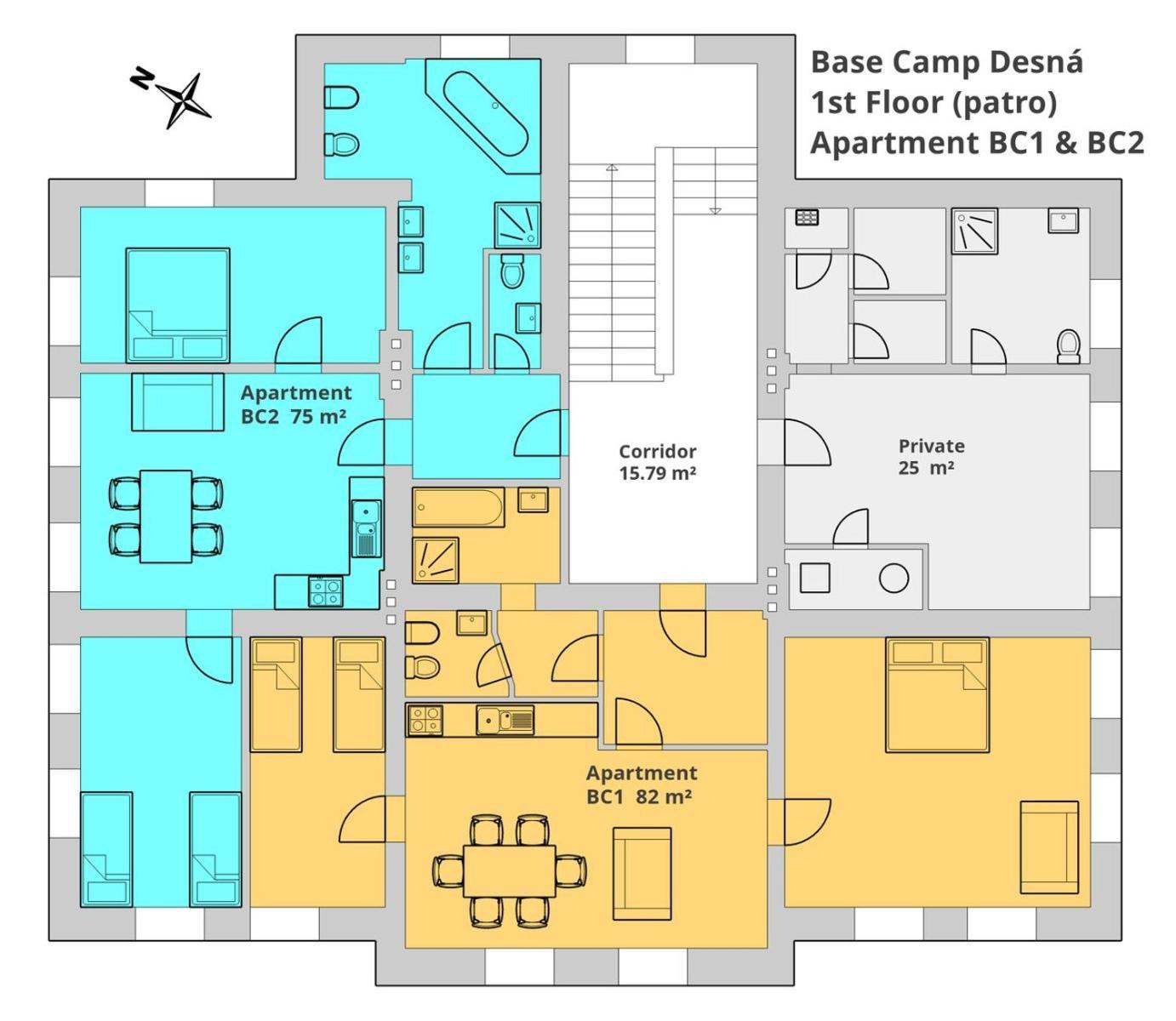 דירות Base Camp Desna חדר תמונה